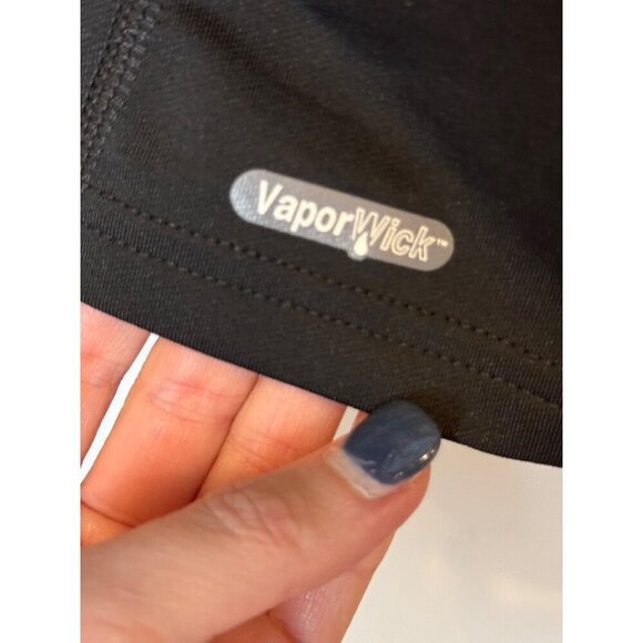 The North Face Shirt Men Small Black Vapor Wick Impulse Quarter‎ Zip Gorpcore - Picture 8 of 13